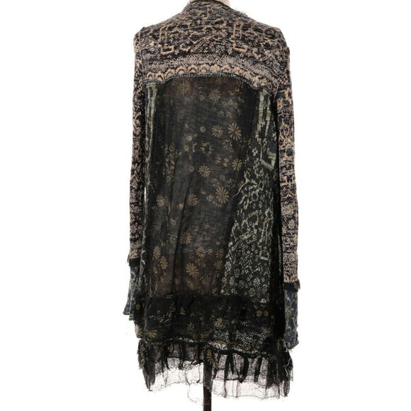 Free People Caspia Large Cardigan Sweater - Picture 3 of 9